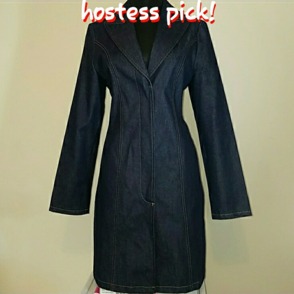 🆕 Blue Jean Denim Coat